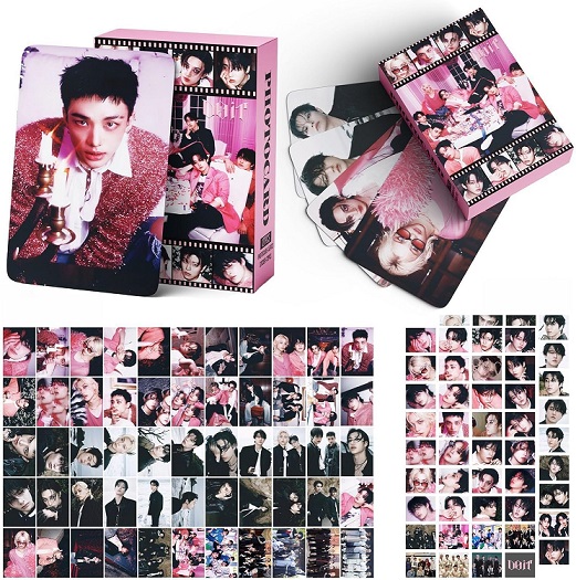 Stray-Kids SKZ 127 Pieces 'Do It' Personal Photo Cards 55 Pieces Postcards + 72 Pieces Stickers
