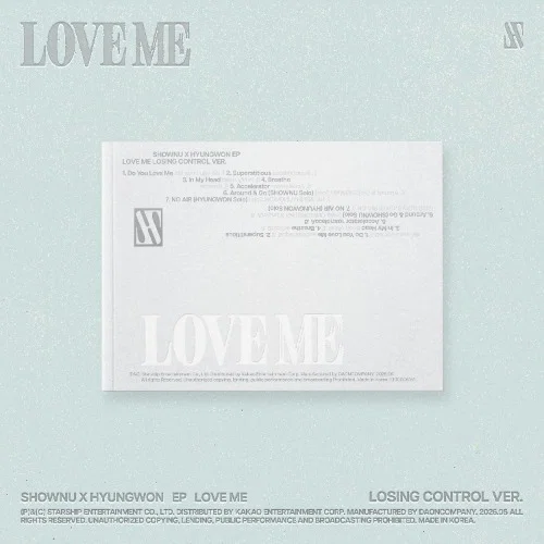 SHOWNU X HYUNGWON (Monsta X) EP [LOVE ME] (LOSING CONTROL VER.)