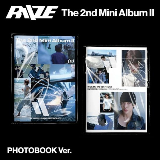 RIIZE - 2ND MINI ALBUM [II] (Photobook Ver.) (2types Random Ver.)
