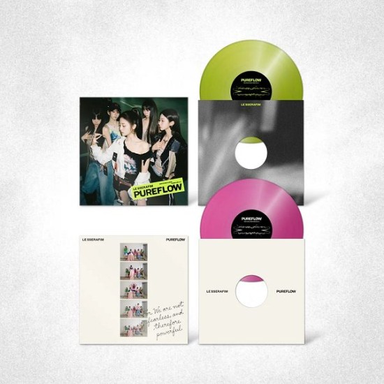 LE SSERAFIM – 2nd Studio Album ‘PUREFLOW’ pt.1 (Vinyl) (Random)