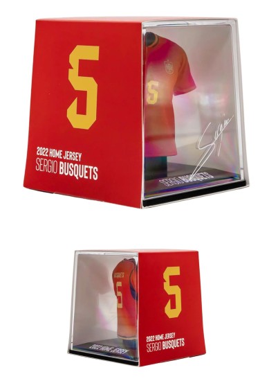 FANCOLLEX: MYJERSEY - SPAIN HOME 2022 EUROPEAN CHAMPIONSHIP SERGIO BUSQUETS