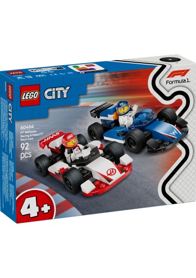 LEGO® CITY: F1® WILLIAMS RACING & HAAS F1® RACE CARS