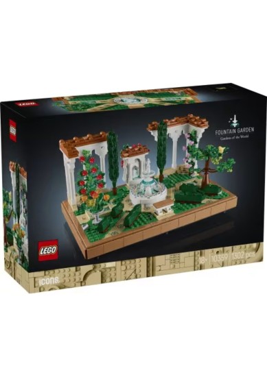 LEGO® ICONS: FOUNTAIN GARDEN