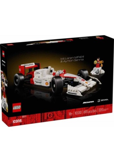LEGO® ICONS: MCLAREN MP4/4 & AYRTON SENNA
