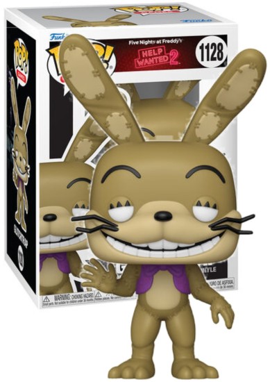 FUNKO POP! GAMES: #1128 FIVE NIGHTS AT FREDDY'S HELP WANTED 2 - GLITCHTRAP  VINYL FIGURE