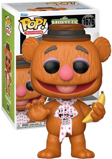 FUNKO POP! TELEVISION: #1676 THE MUPPETS - FOZZIE BEAR VINYL FIGURE