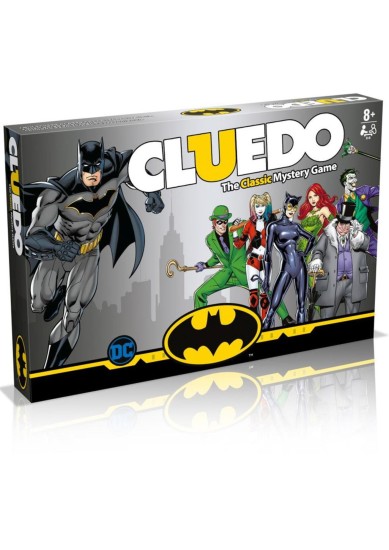 WINNING MOVES: CLUEDO - BATMAN EDITION BOARD GAME (ENGLISH LANGUAGE)