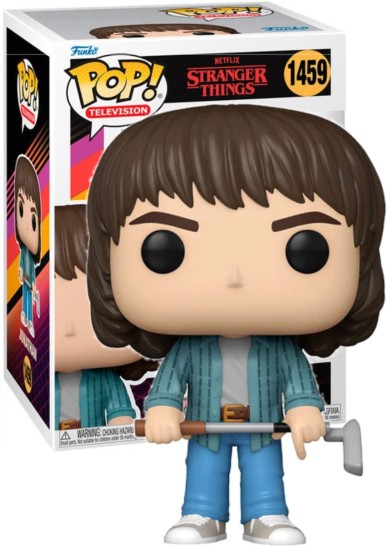 FUNKO POP! TELEVISION: #1459 STRANGER THINGS - JONATHAN (WITH GOLF CLUB)  VINYL FIGURE