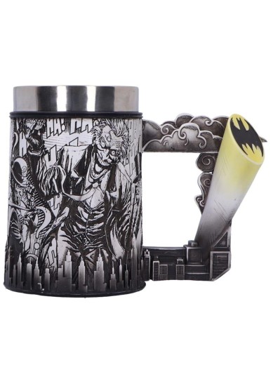 NEMESIS NOW DC COMICS: BATMAN SUPER VILLAINS TANKARD (15.5CM)