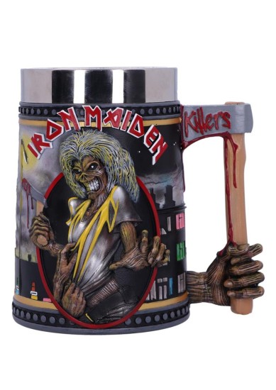 NEMESIS NOW: IRON MAIDEN KILLERS TANKARD (15.5CM)