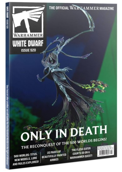 WARHAMMER WHITE DWARF MAGAZINE #520 (ENGLISH)