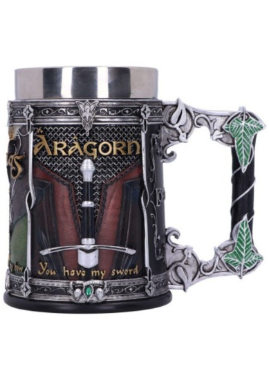 NEMESIS NOW: THE LORD OF THE RINGS - THE FELLOWSHIP TANKARD (15.5CM)