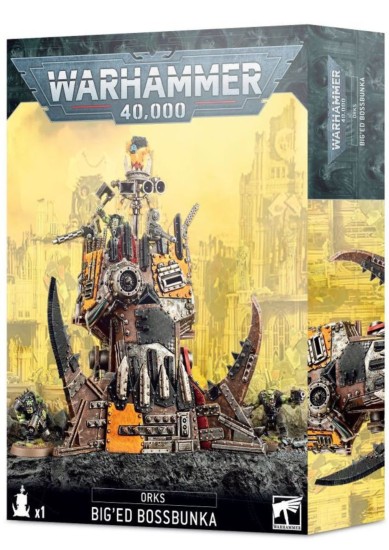 40K - XENOS - ORKS: BIG 'ED BOSSBUNKA