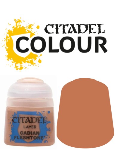CITADEL PAINT - WH COLOUR - LAYER - CADIAN FLESHTONE 12ML