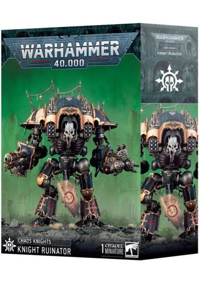 40K - CHAOS - CHAOS KNIGHTS - CHAOS KNIGHTS: CHAOS KNIGHT RUINATOR