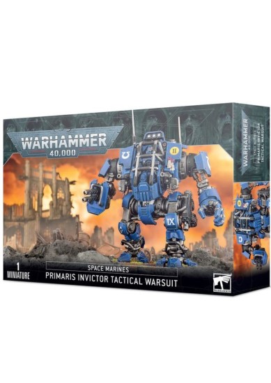 40K - SPACE MARINES - GENERIC S/M PRIMARIS INVICTOR TACTICAL WARSUIT