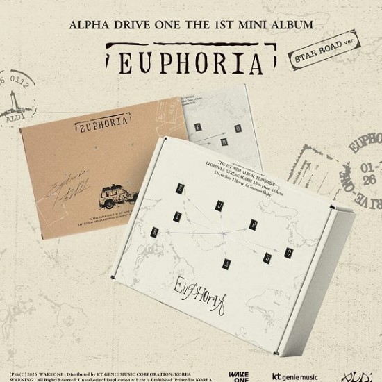 ALPHA DRIVE ONE – THE 1ST MINI ALBUM [EUPHORIA] (STAR ROAD Ver.)