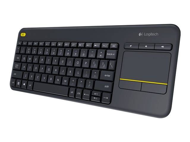 Logitech K400 Plus keyboard RF Wireless Dutch Black Logitech