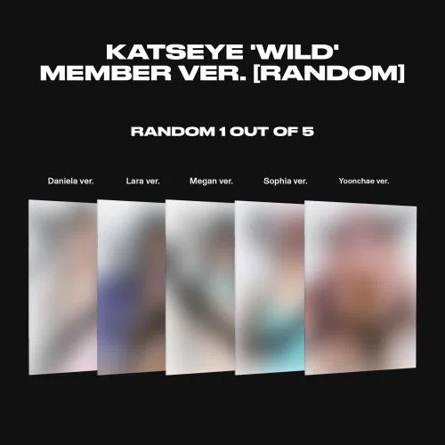 KATSEYE – WILD (Member Ver.) (Random)