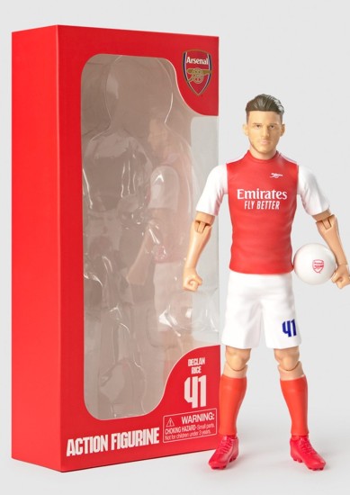 BANBO TOYS: ARSENAL SOCCER - DECLAN RICE ACTION FIGURE (20CM)