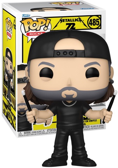 FUNKO POP! ROCKS: #485 METALLICA 72 - LARS  VINYL FIGURE