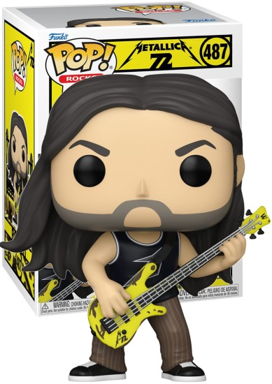 FUNKO POP! ROCKS: #487 METALLICA 72 - ROBERT  VINYL FIGURE