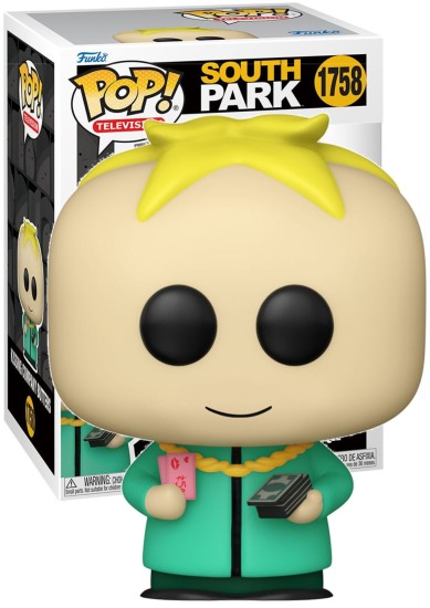 FUNKO POP! TELEVISION: #1758 SOUTH PARK - KISSING COMPANY BUTTERS  VINYL FIGURE