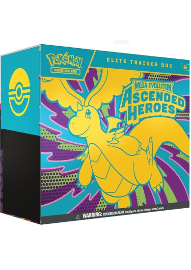 POKEMON TRADING CARD GAME - ELITETRAINER BOX MEGA EVOLUTION ASCENDED HEROES