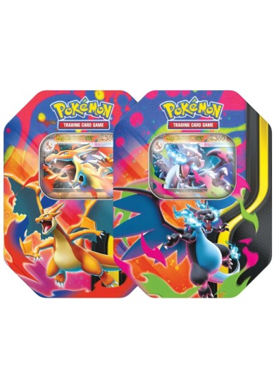 POKEMON TRADING CARD GAME MEGA CHARIZARD Y EX TINS