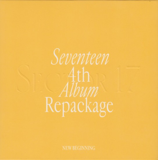 SEVENTEEN 4th Album Repackage 'SECTOR 17 [NEW BEGINNING Ver.]