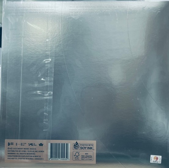 Jimin – Face (Vinyl, 12", Mini-Album, White) - Image 6