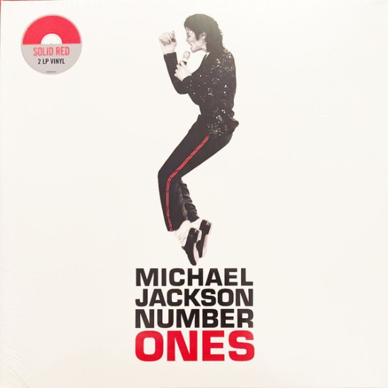 Michael Jackson – Number Ones (2 x Vinyl, LP, Compilation, Reissue, Red [Solid])