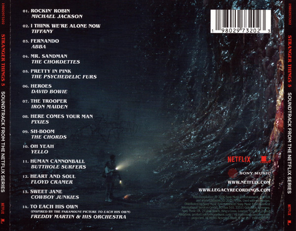 Various – Stranger Things 5 (Soundtrack From The Netflix Series) (CD, Compilation) - Image 2