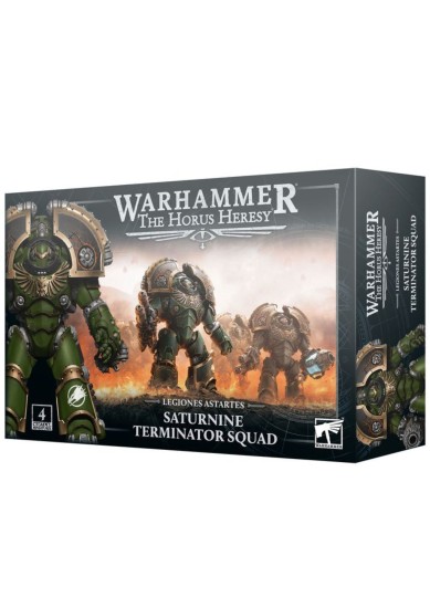 WARHAMMER - THE HORUS HERESY  - SATURNINE TERMINATORS SQUAD
