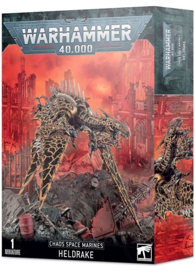 WARHAMMER 40K - CHAOS SPACE MARINES : HELDRAKE (1 MINIATURE)