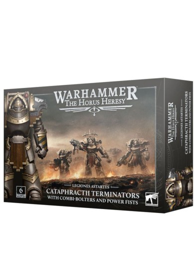 WARHAMMER - THE HORUS HERESY - CATAPHRACTII TERMINATORS WITH COMBI-BOLTERS AND POWER FISTS