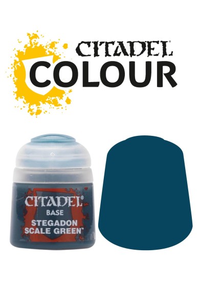 CITADEL COULOUR PAINT BASE STEGADON SCALE GREEN (12ML)