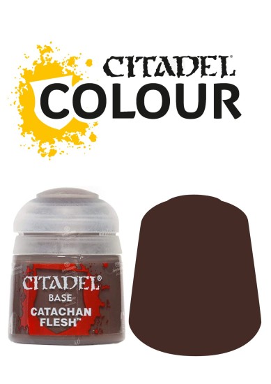 CITADEL COULOUR PAINT BASE: CATACHAN FLESHTONE (12ML)