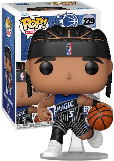 FUNKO POP! BASKETBALL: #229 ORLANDO MAGIC - PAOLO BANCHERO (ICON EDITION JERSEY)  VINYL FIGURE