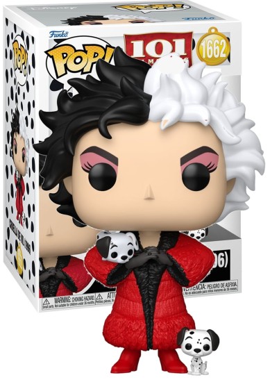 FUNKO POP! DISNEY: #1662 101 DALMATIANS - CRUELLA DE VIL (1996)  VINYL FIGURE