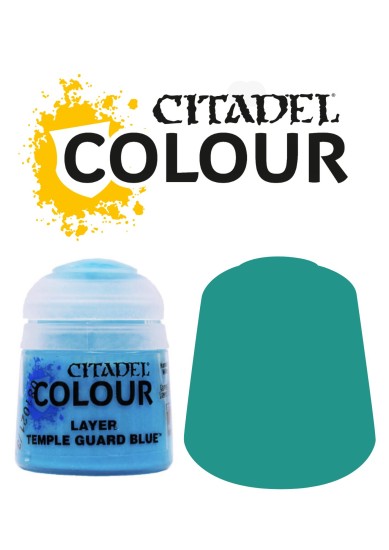 CITADEL COULOUR PAINT - LAYER - TEMPLE GUARD BLUE (12ML)