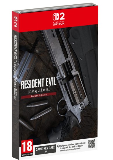 RESIDENT EVIL 9 REQUIEM DELUXE STEELBOOK EDITION (GAME KEY CARD) (SWITCH 2)