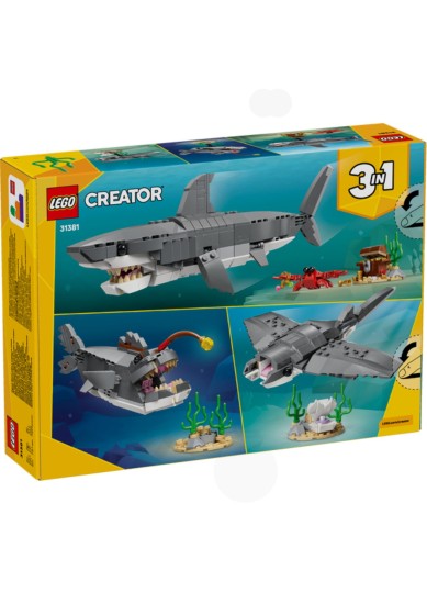 LEGO® CREATOR: FIERCE SHARK WITH A TREASURE CHEST