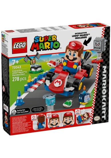 LEGO® SUPER MARIO™: MARIO KART™ – INTERACTIVE LEGO® MARIO™ & STANDARD KART
