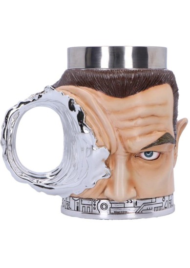 NEMESIS NOW: T-1000 TERMINATOR TANKARD (16CM)