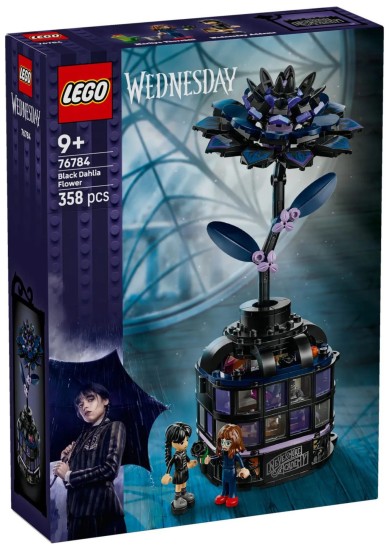 LEGO® WEDNESDAY: BLACK DAHLIA FLOWER