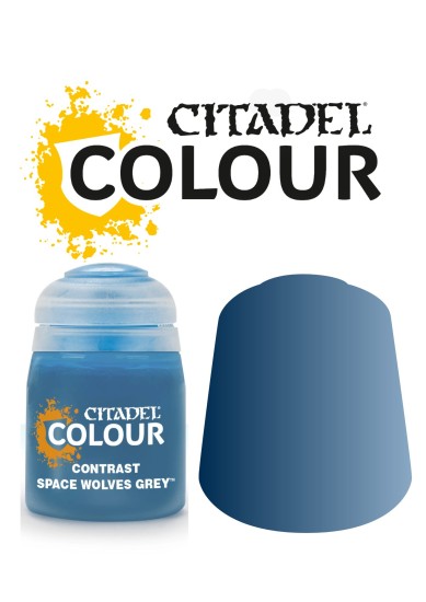 CITADEL COULOUR PAINT - CONTRAST - SPACE WOLVES GREY (18ML)