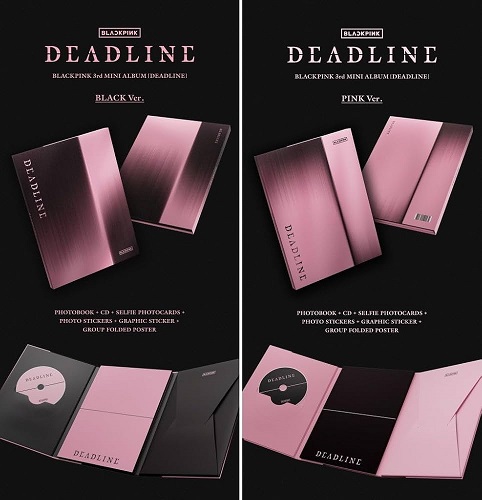 BLACKPINK – 3rd MINI ALBUM [DEADLINE] (BLACK Ver. / PINK Ver.) RANDOM