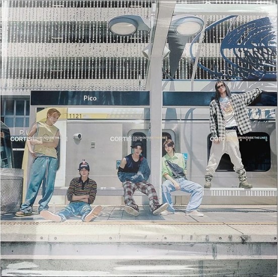 CORTIS – The 1st EP COLOR OUTSIDE THE LINES (LP, Vinyl, White)