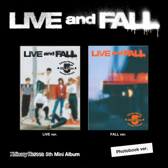 Xdinary Heroes 5th Mini Album – LIVE and FALL (Random)